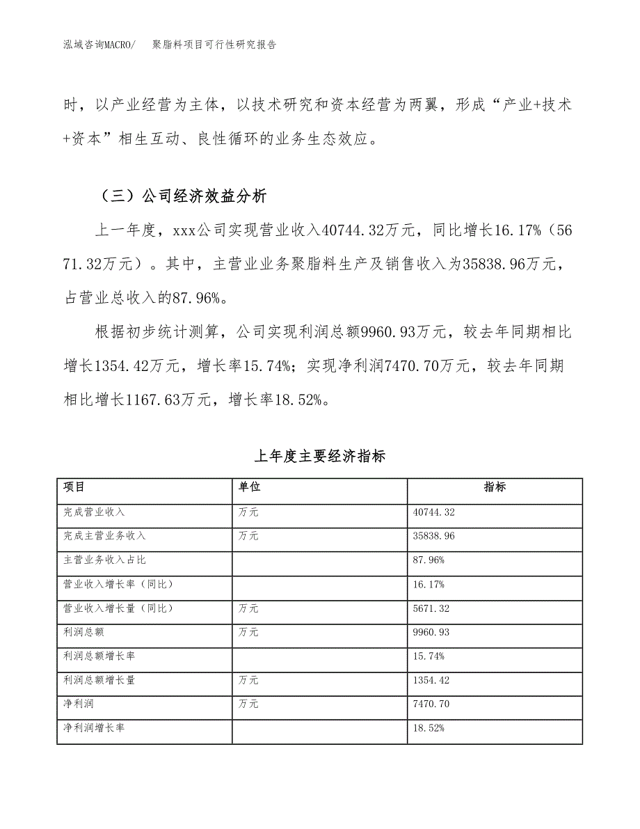 聚脂料项目可行性研究报告（总投资19000万元）（77亩）_第4页