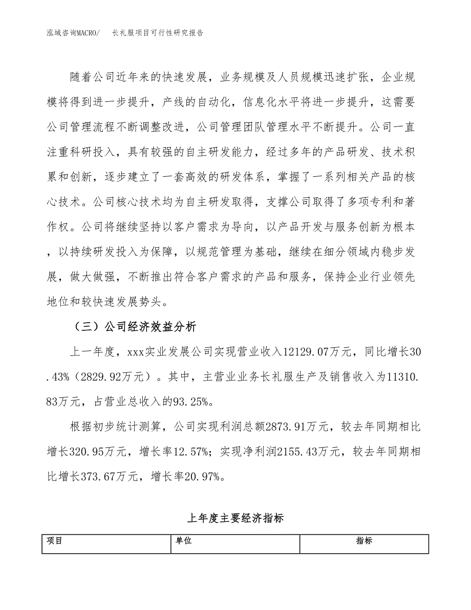 长礼服项目可行性研究报告（总投资13000万元）（60亩）_第4页