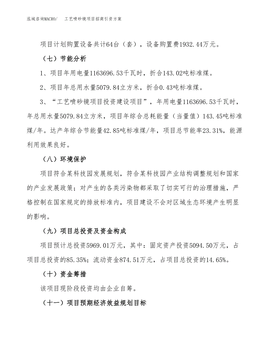 工艺喷砂镜项目招商引资方案(立项报告).docx_第2页