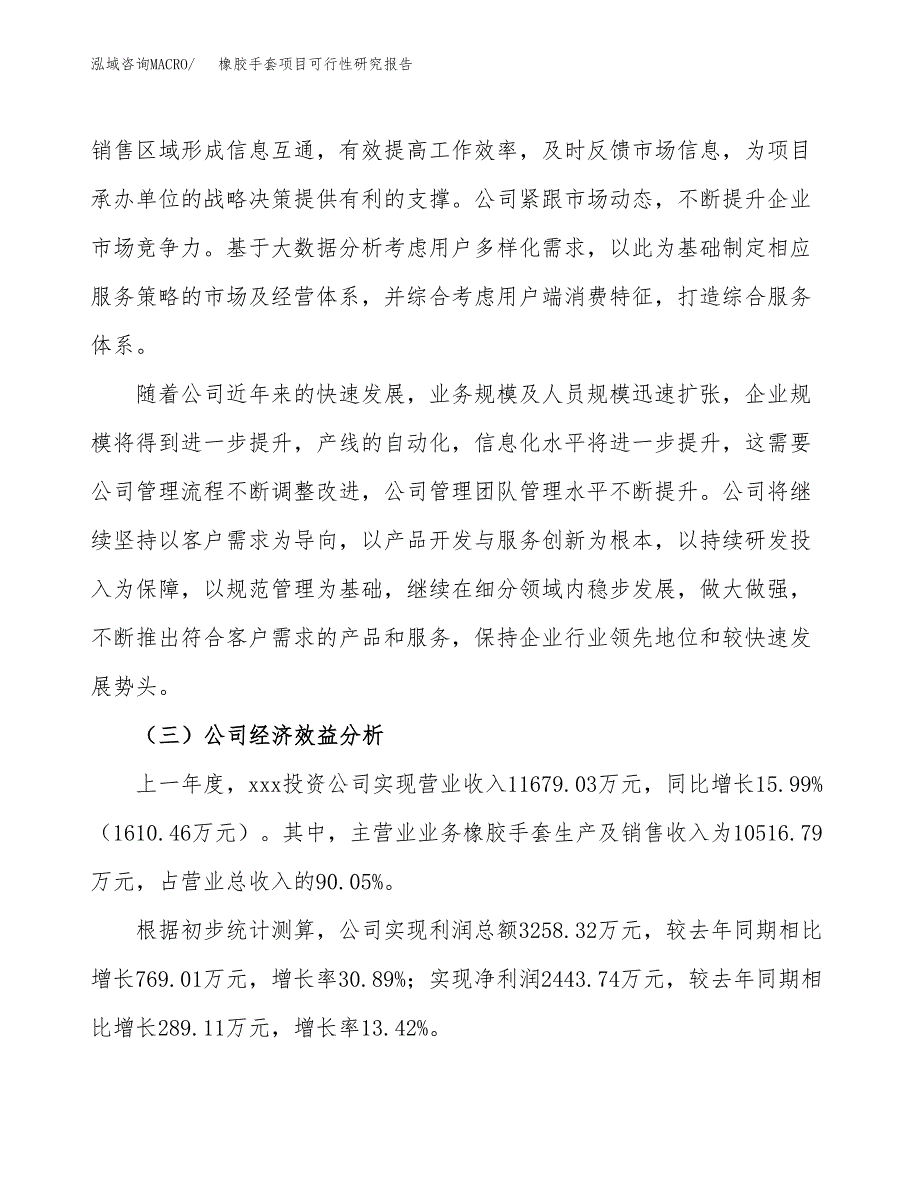 橡胶手套项目可行性研究报告（总投资13000万元）（60亩）_第4页