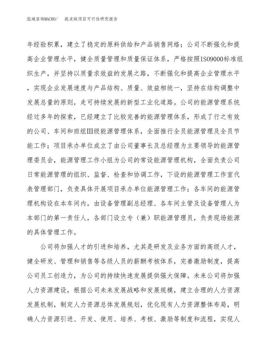 挑皮绒项目可行性研究报告（总投资3000万元）（12亩）_第4页