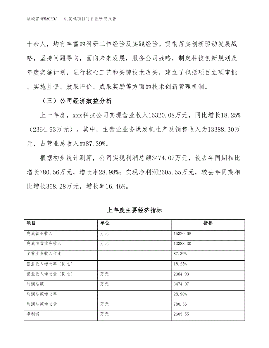 烘发机项目可行性研究报告（总投资7000万元）（27亩）_第4页