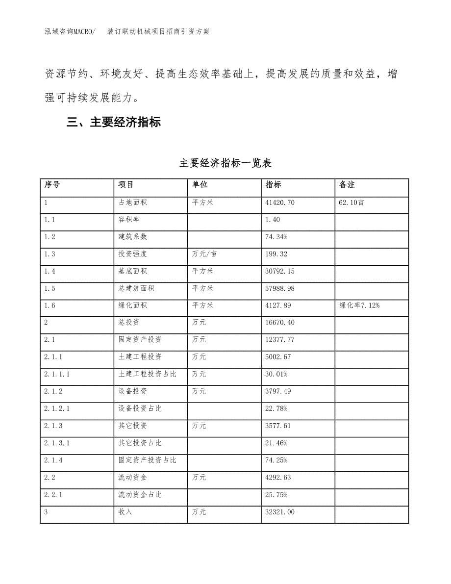 装订联动机械项目招商引资方案(立项报告).docx_第5页