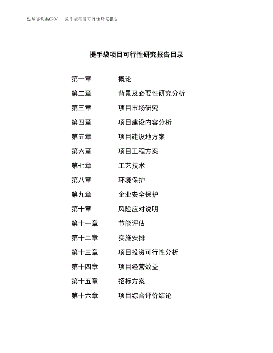 提手袋项目可行性研究报告（总投资19000万元）（80亩）_第2页