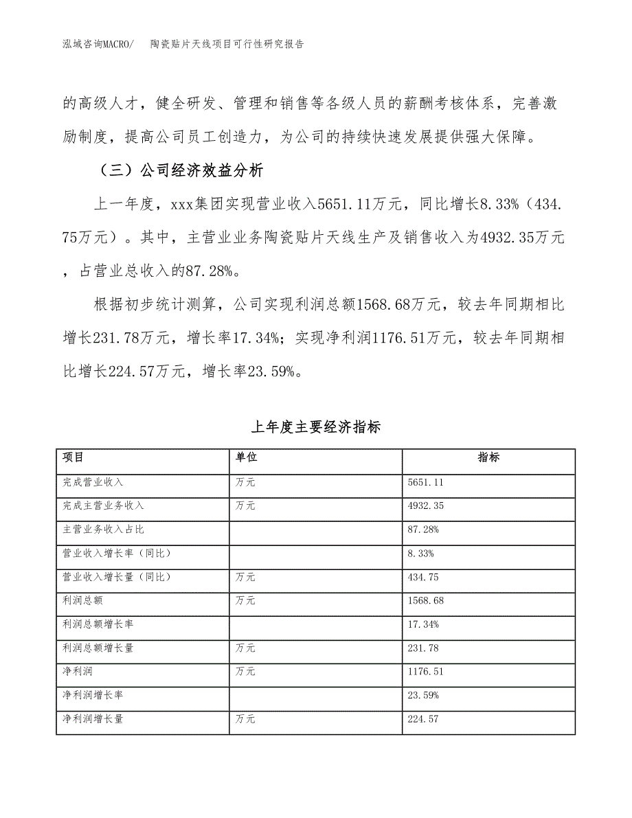 陶瓷贴片天线项目可行性研究报告（总投资3000万元）（14亩）_第4页