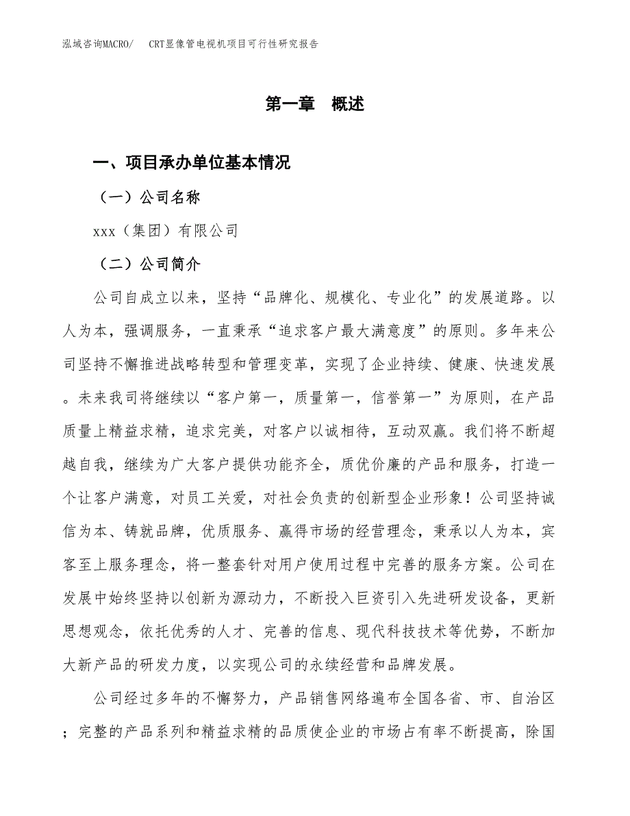 CRT显像管电视机项目可行性研究报告（总投资5000万元）（25亩）_第3页