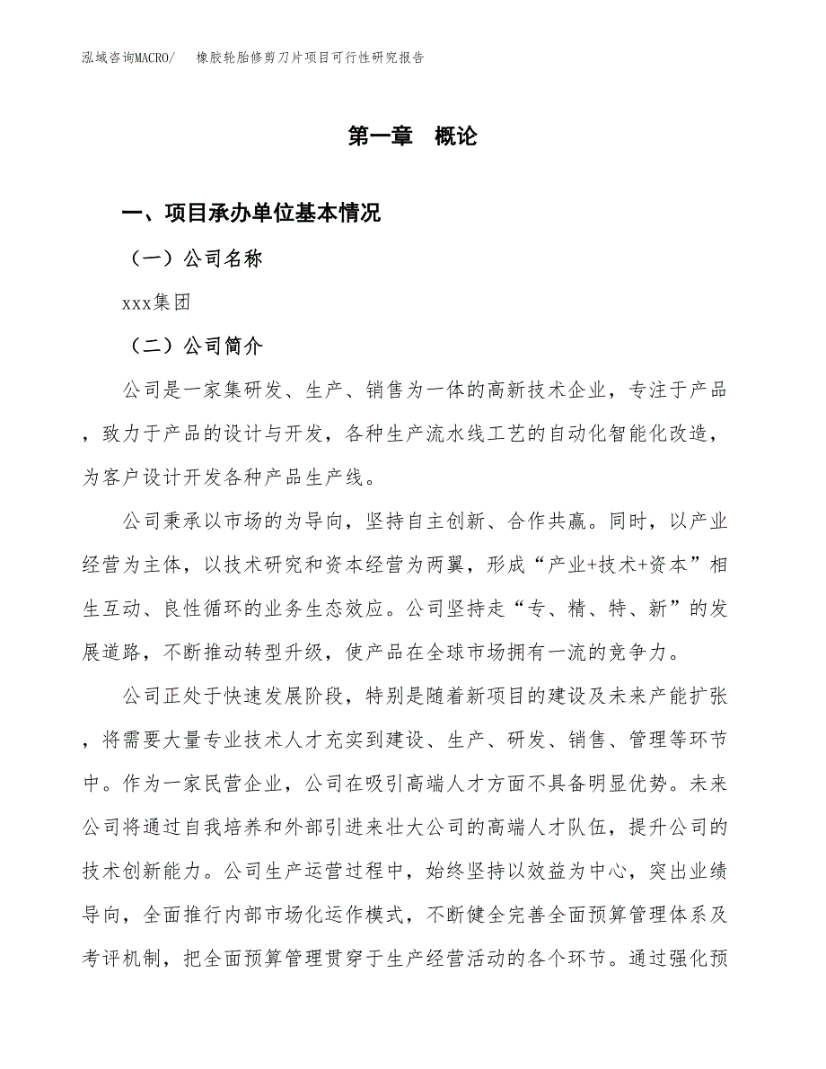 橡胶轮胎修剪刀片项目可行性研究报告（总投资11000万元）（49亩）_第3页