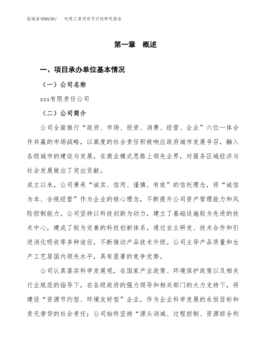 吹吸工具项目可行性研究报告（总投资6000万元）（33亩）_第3页