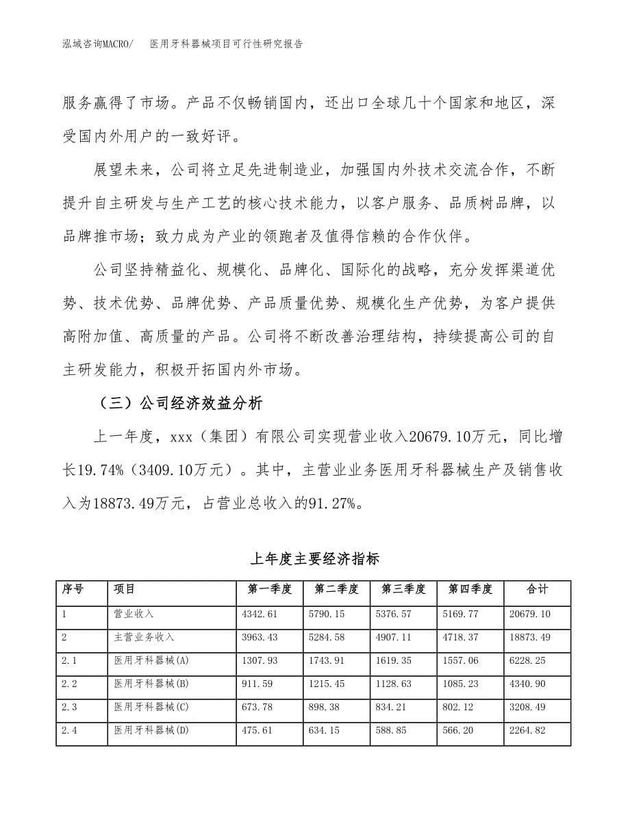 医用牙科器械项目可行性研究报告-立项备案.docx_第5页