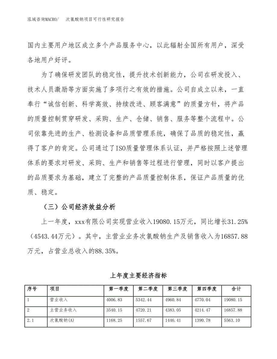 次氯酸钠项目可行性研究报告-立项备案.docx_第5页