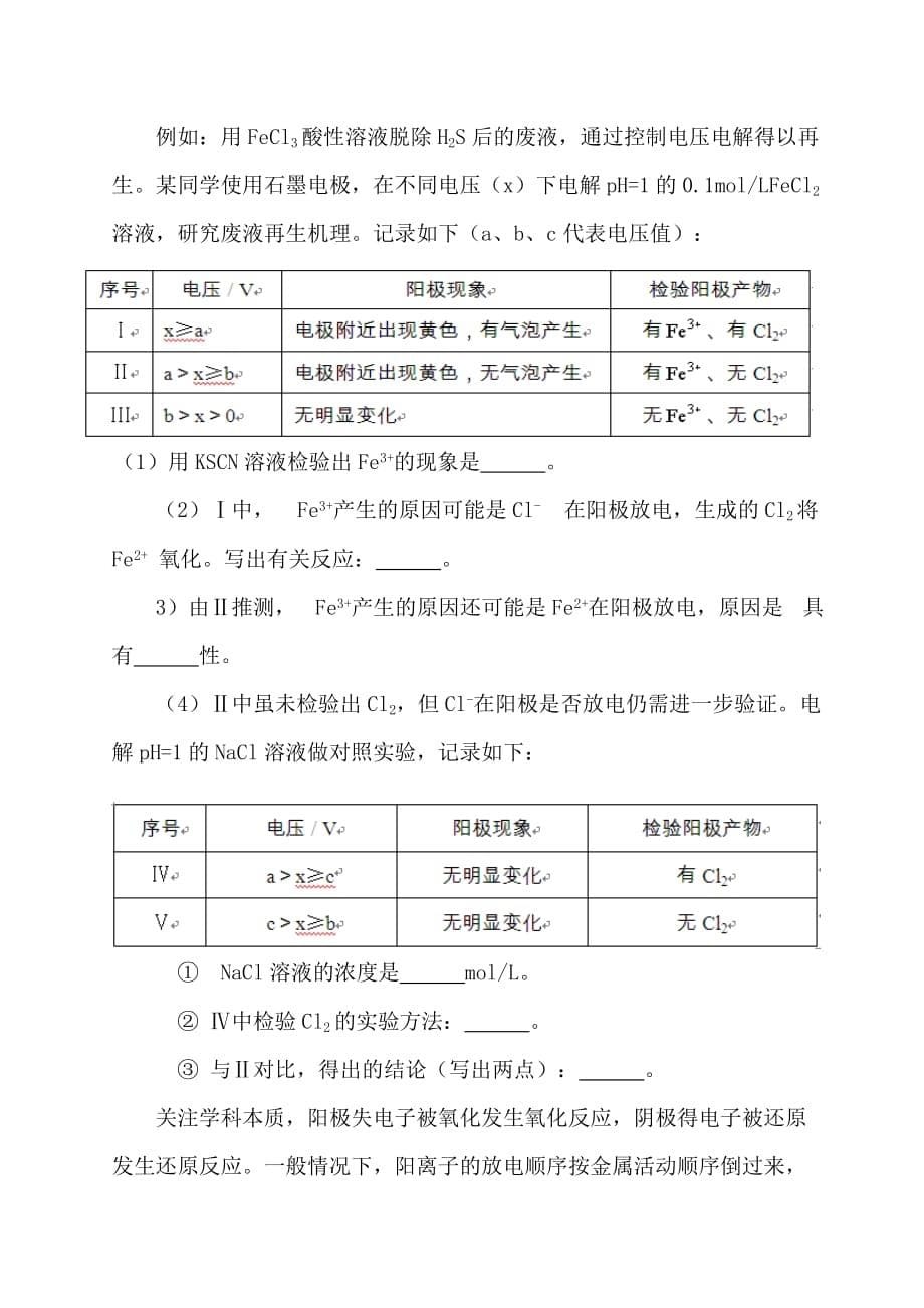 2019-2020届高三化学备考复习研讨《研读教材 把握高考》_第5页