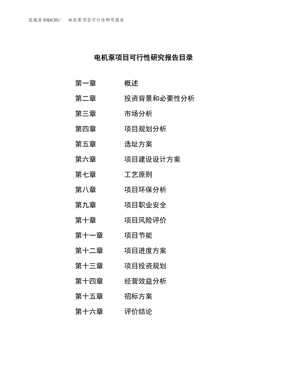 电机泵项目可行性研究报告（总投资20000万元）（73亩）_第2页