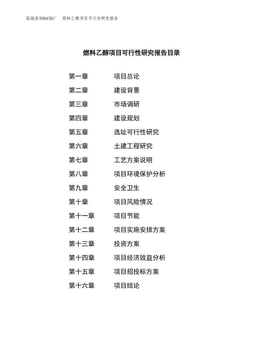 燃料乙醇项目可行性研究报告-立项备案.docx_第3页