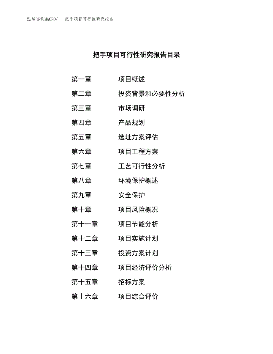 把手项目可行性研究报告（总投资15000万元）（79亩）_第2页