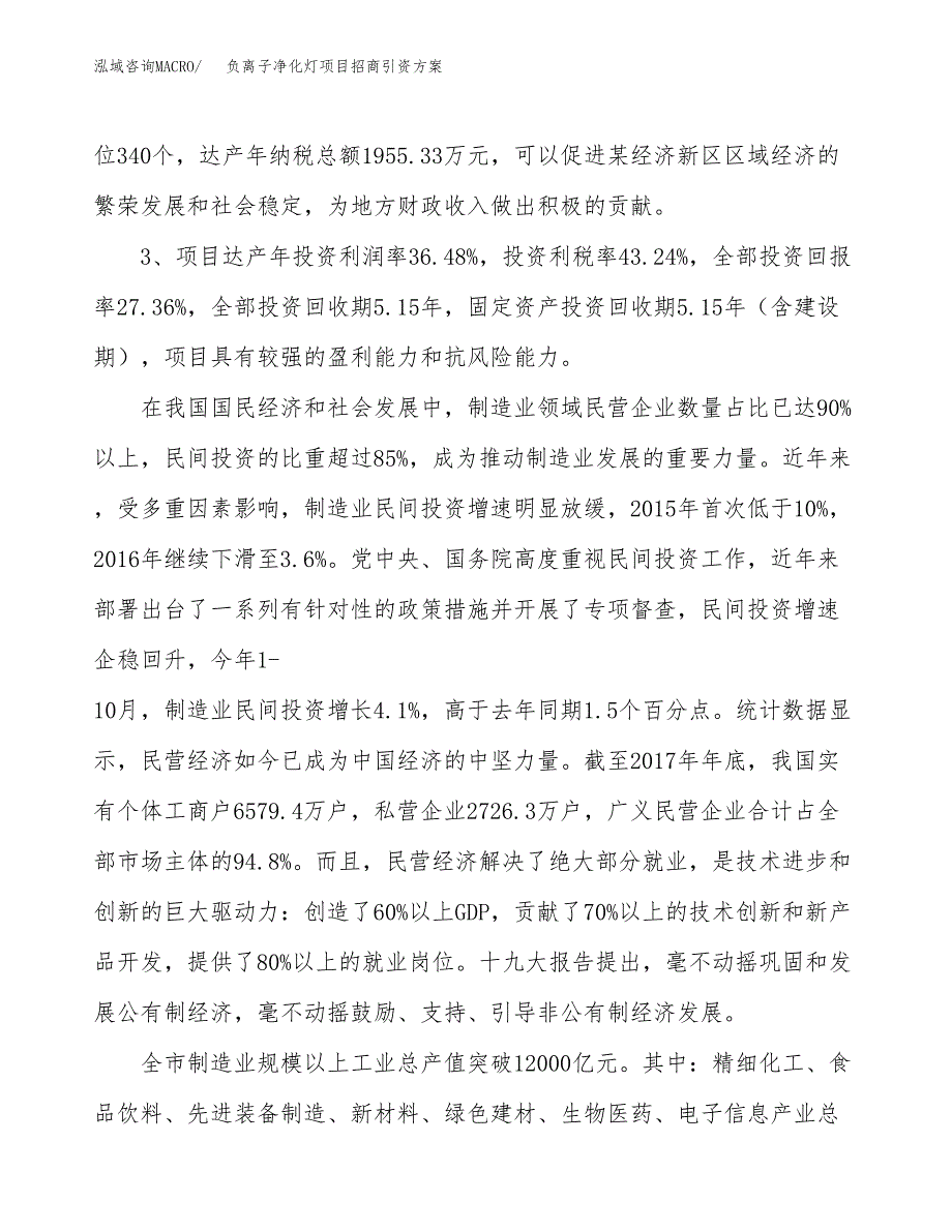 负离子净化灯项目招商引资方案(立项报告).docx_第4页