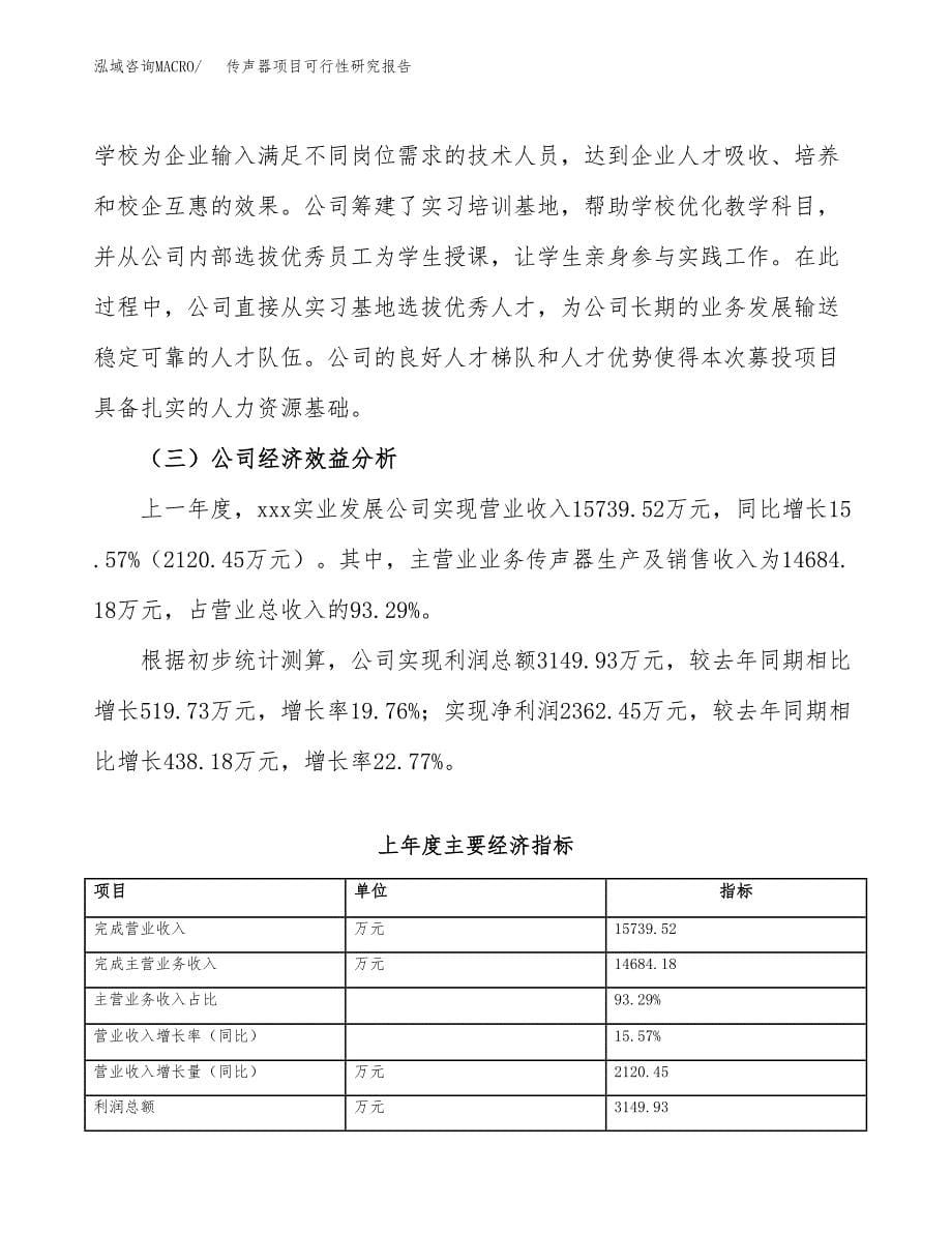 传声器项目可行性研究报告（总投资13000万元）（60亩）_第5页