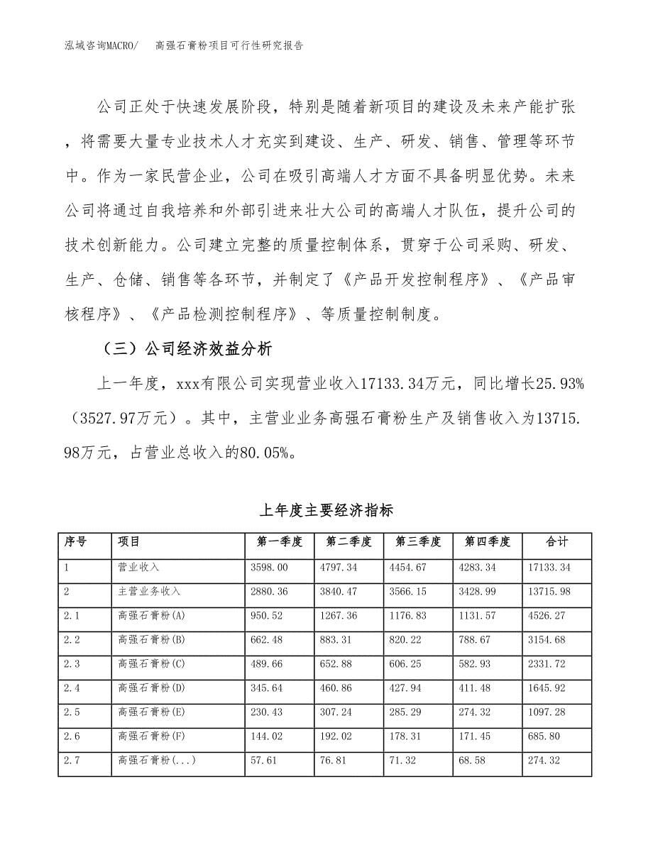 高强石膏粉项目可行性研究报告-立项备案.docx_第5页