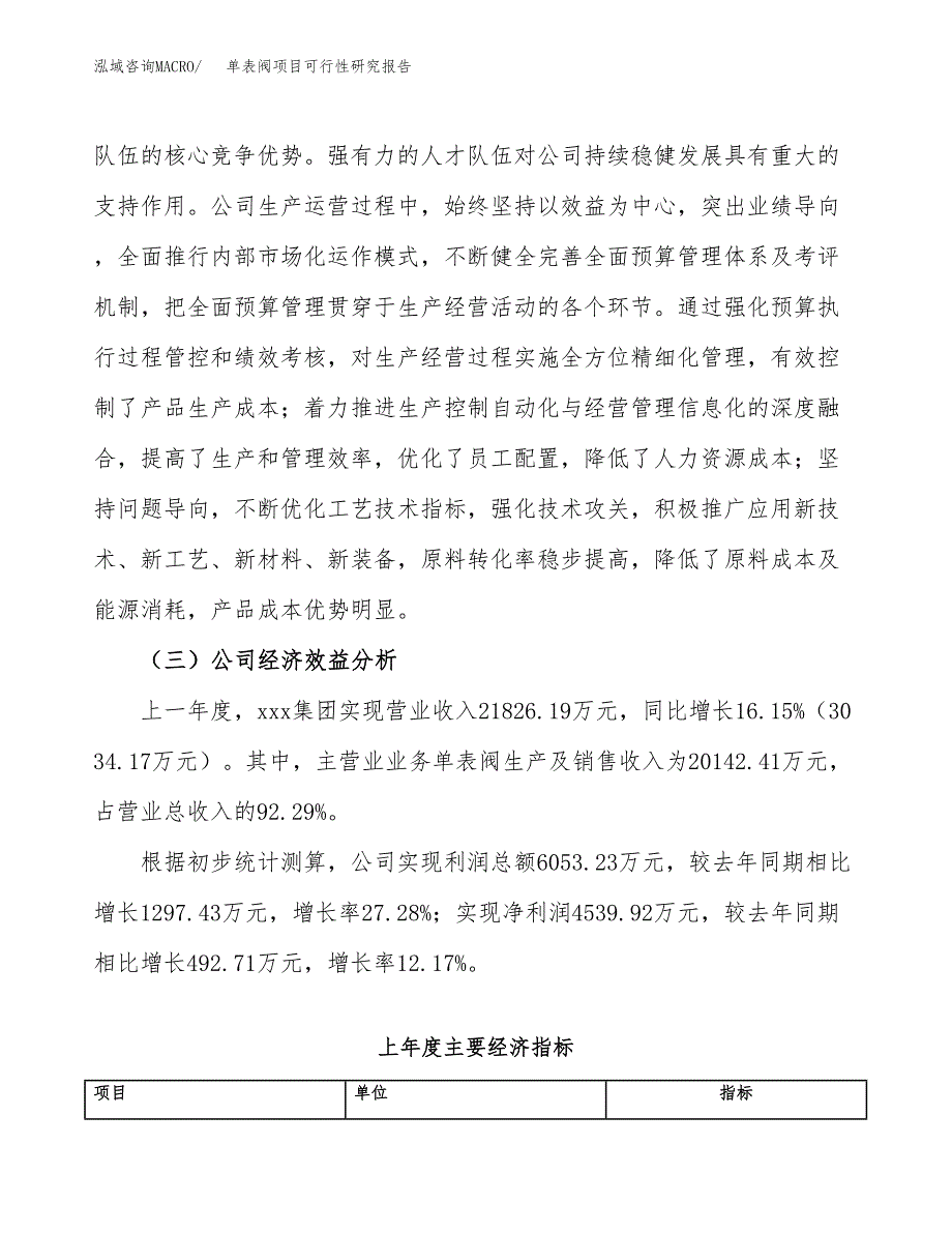 单表阀项目可行性研究报告（总投资18000万元）（74亩）_第4页