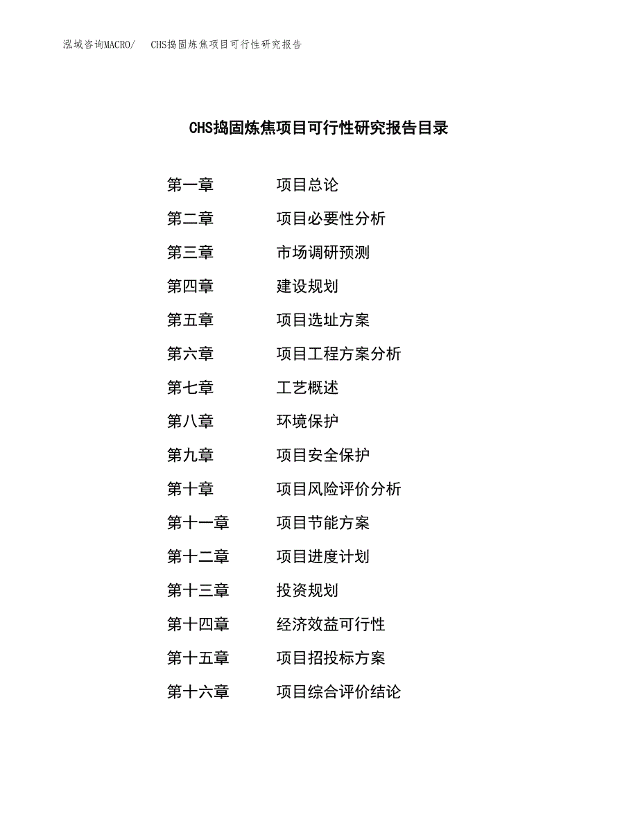 CHS捣固炼焦项目可行性研究报告-立项备案.docx_第3页