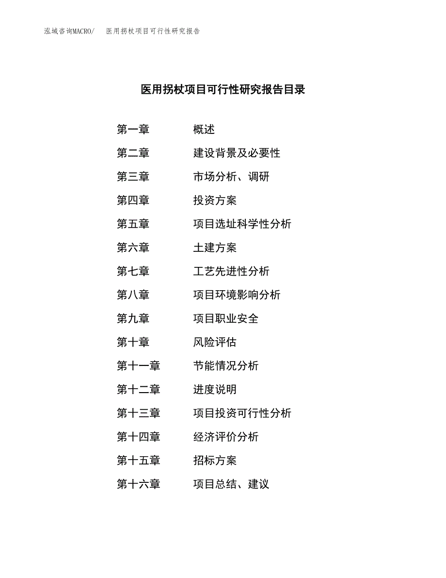 医用拐杖项目可行性研究报告（总投资14000万元）（58亩）_第2页