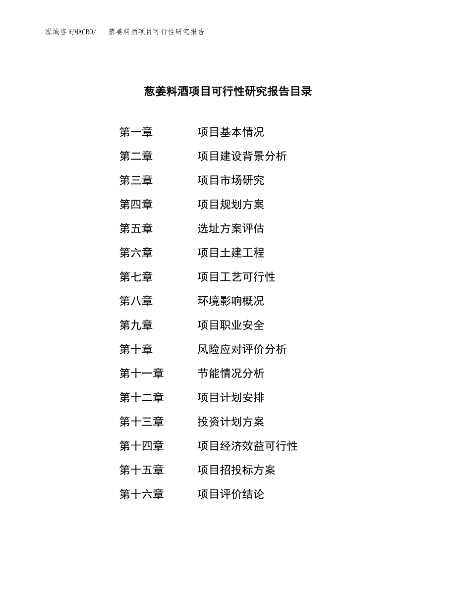 葱姜料酒项目可行性研究报告-立项备案.docx_第3页