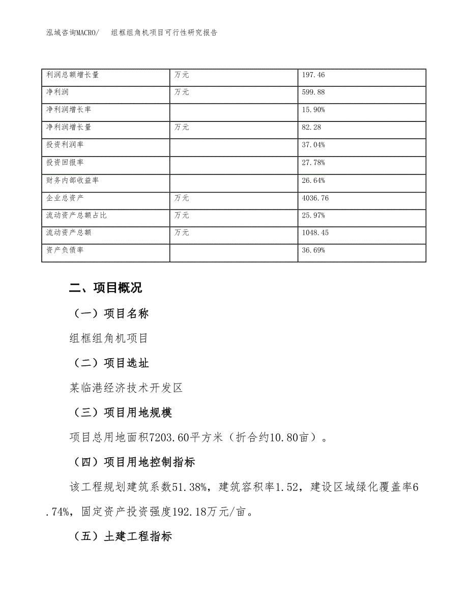 组框组角机项目可行性研究报告（总投资3000万元）（11亩）_第5页