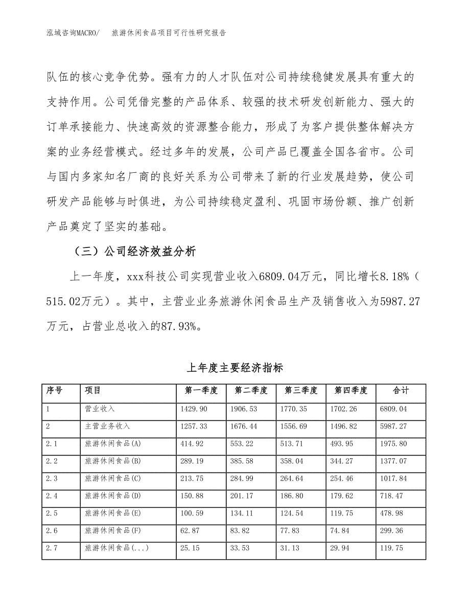 旅游休闲食品项目可行性研究报告-立项备案.docx_第5页