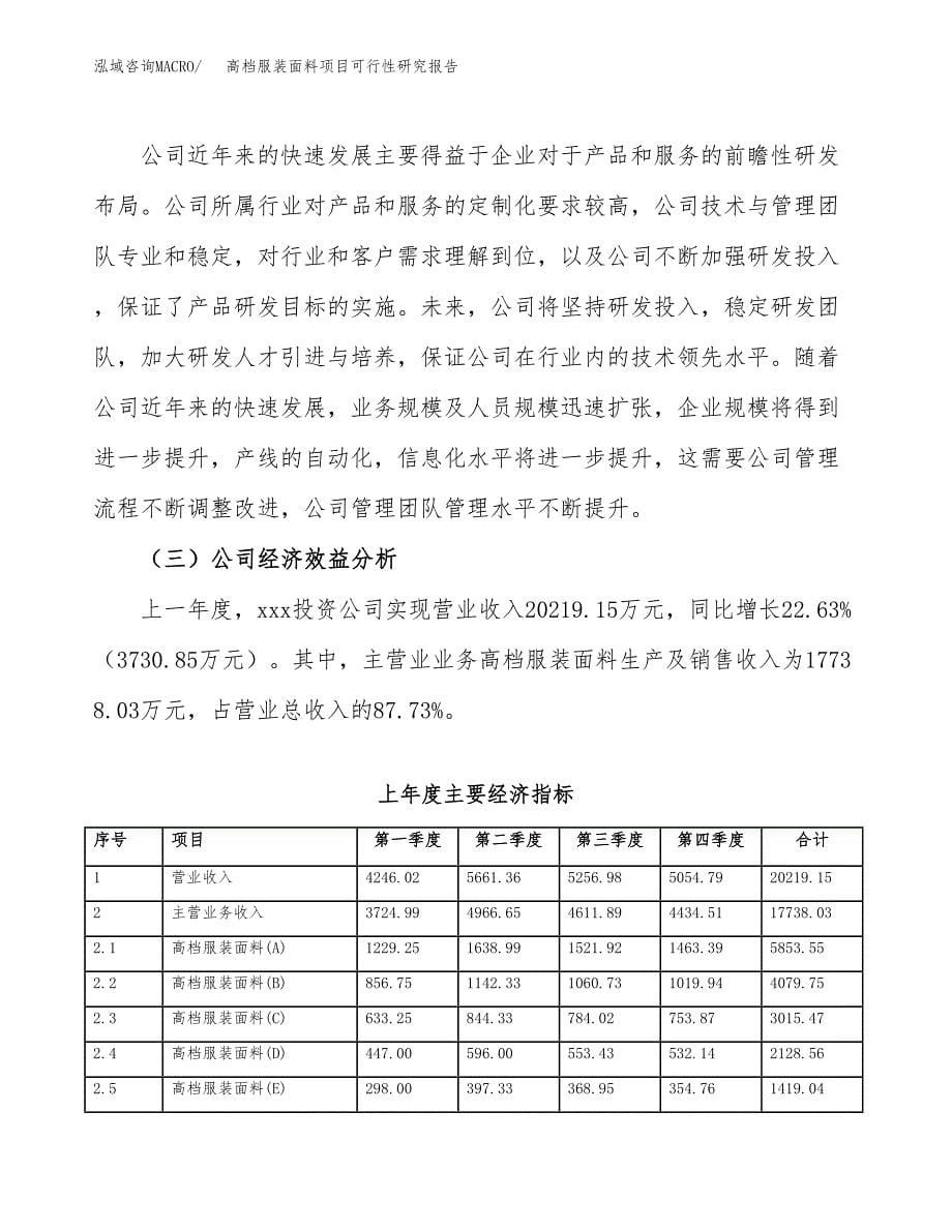 高档服装面料项目可行性研究报告-立项备案.docx_第5页