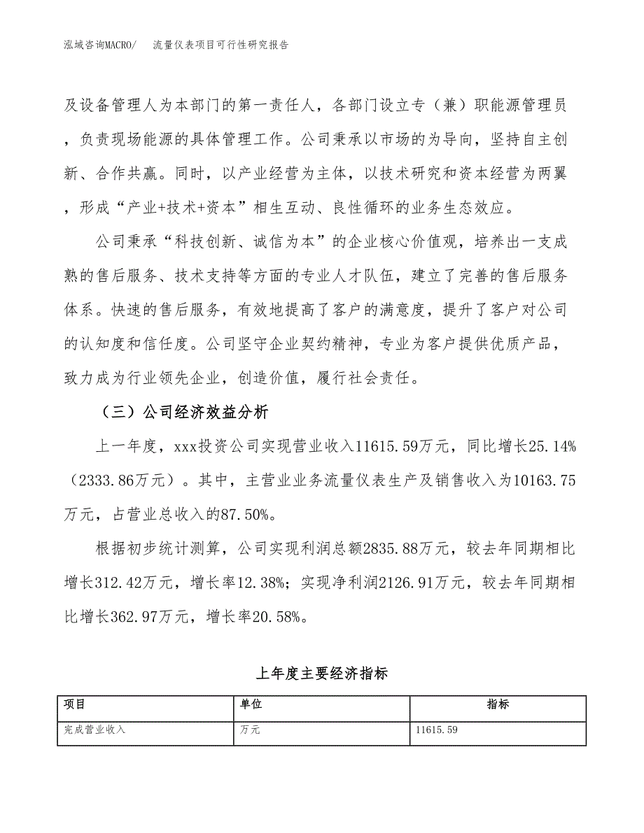 流量仪表项目可行性研究报告（总投资9000万元）（38亩）_第4页