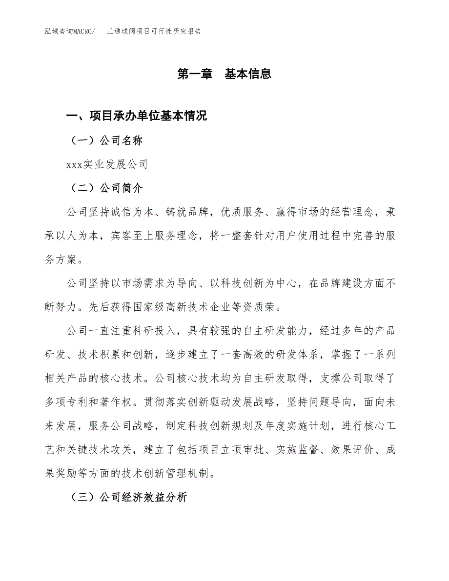 三通球阀项目可行性研究报告（总投资18000万元）（71亩）_第3页