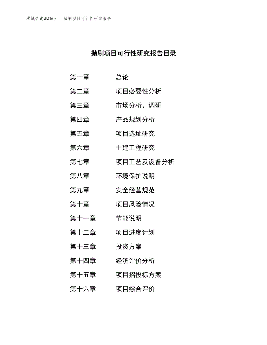 抛刷项目可行性研究报告（总投资8000万元）（36亩）_第3页