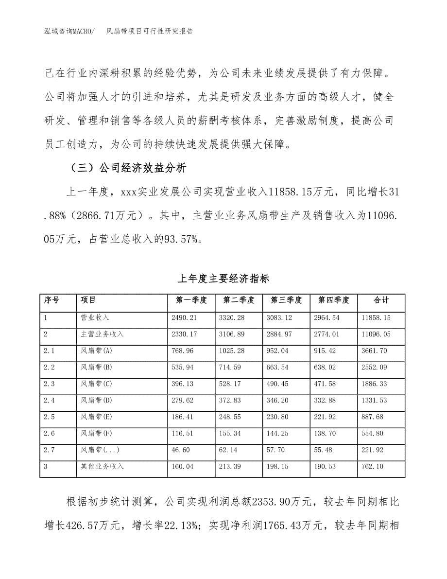 风扇带项目可行性研究报告（总投资8000万元）（29亩）_第5页