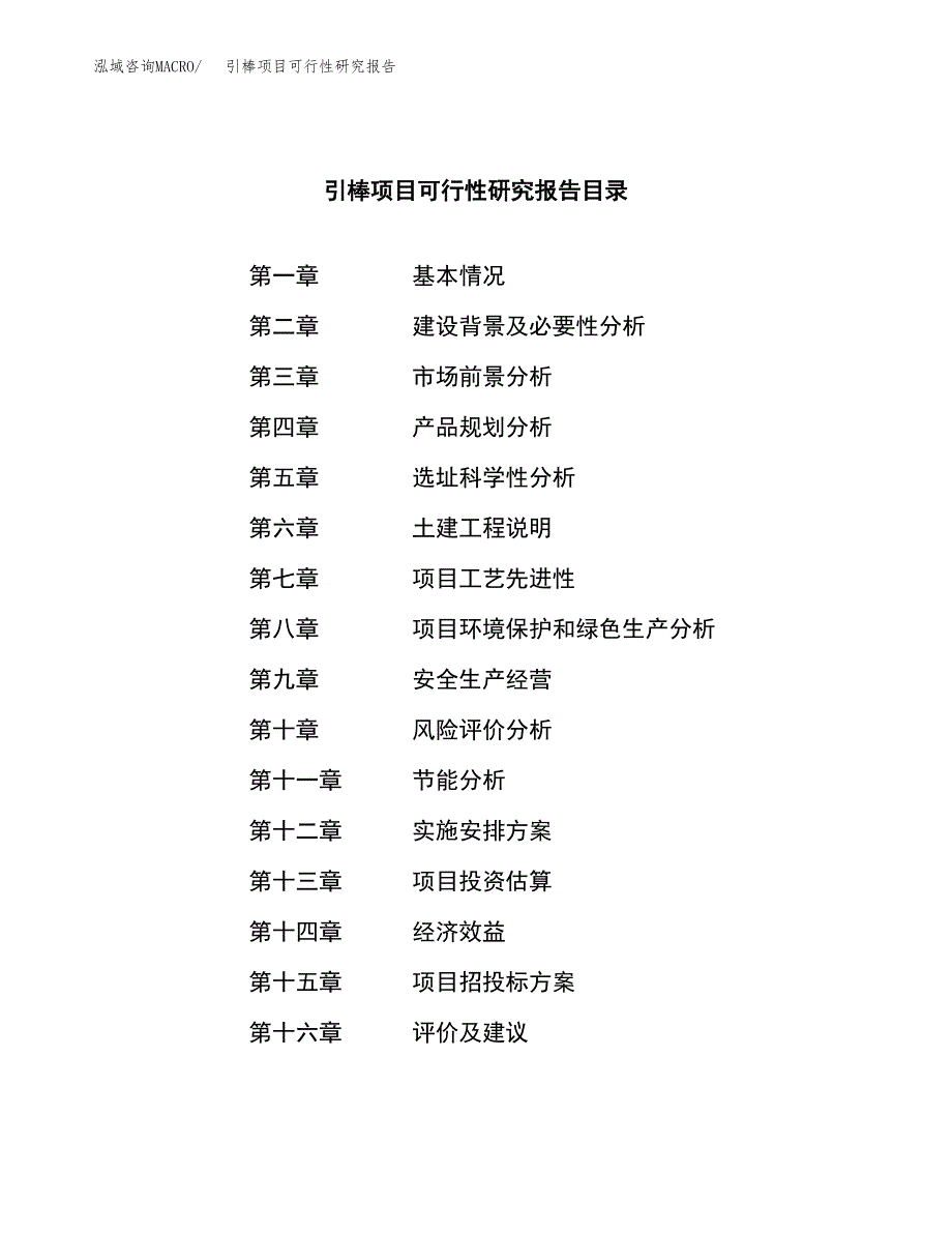 引棒项目可行性研究报告（总投资20000万元）（80亩）_第3页