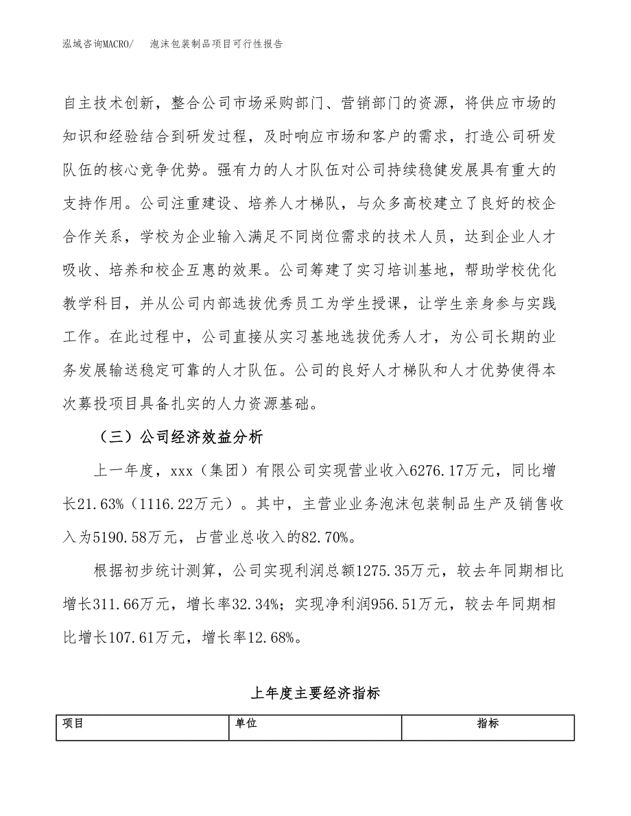 泡沫包装制品项目可行性报告(招商引资).docx_第4页