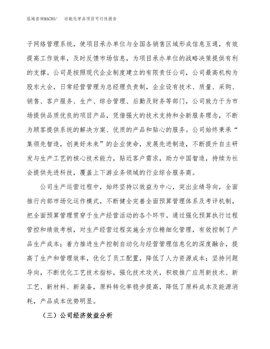 功能化学品项目可行性报告(招商引资).docx_第4页