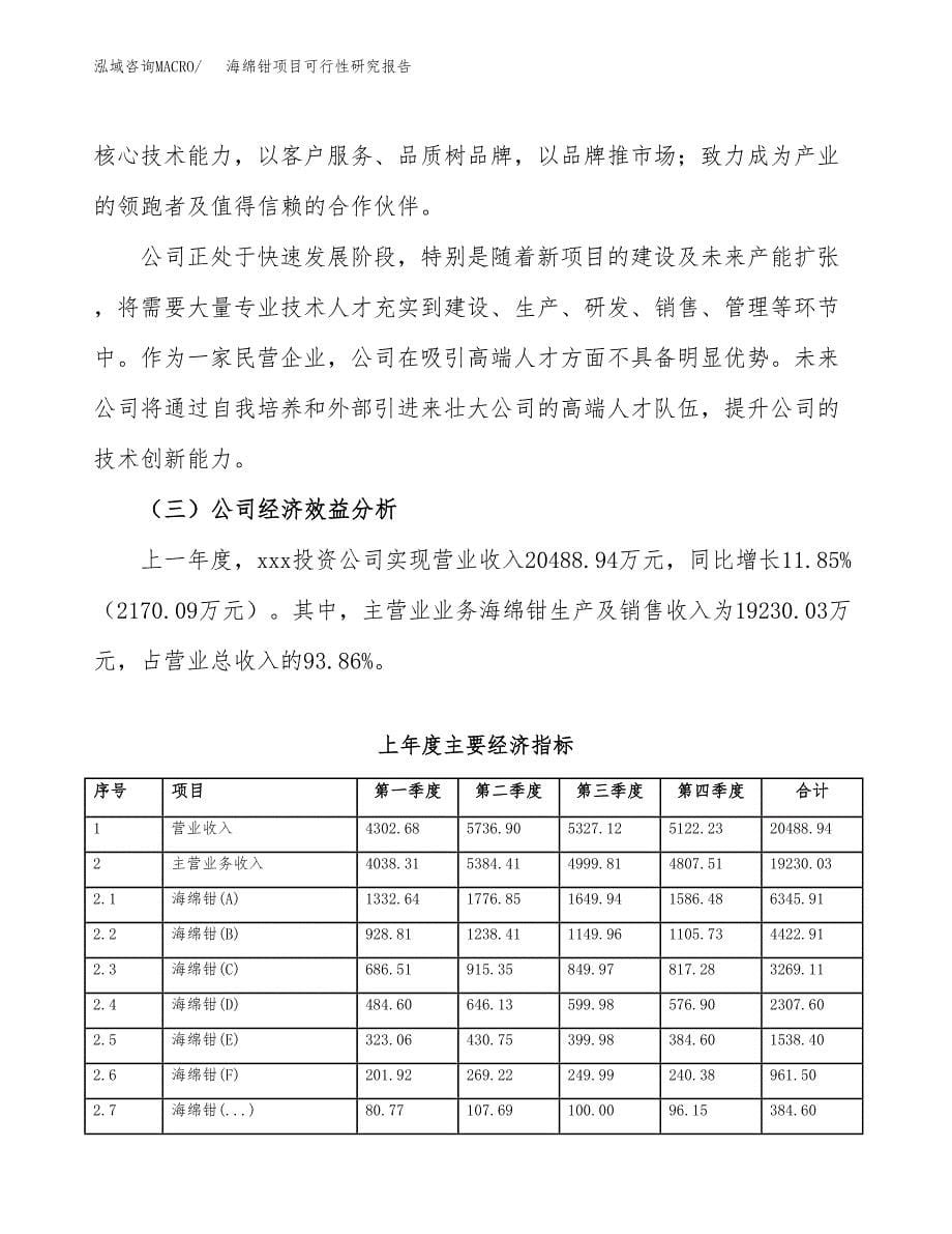 海绵钳项目可行性研究报告（总投资16000万元）（65亩）_第5页