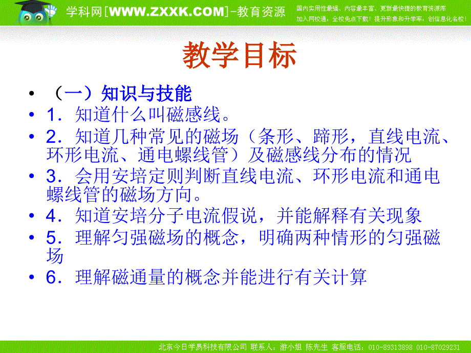 物理：新人教版选修3-1 3.3几种常见的磁场（课件）_第2页