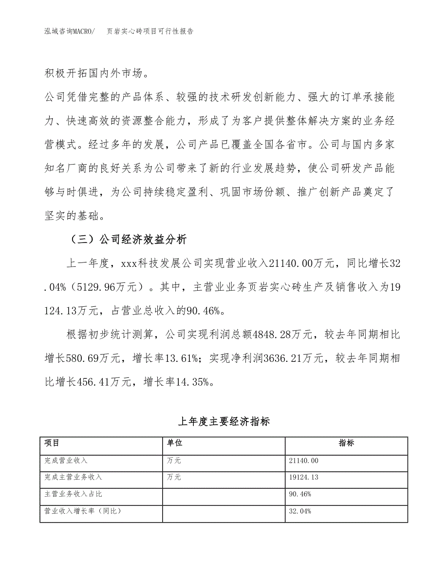 页岩实心砖项目可行性报告(招商引资).docx_第4页