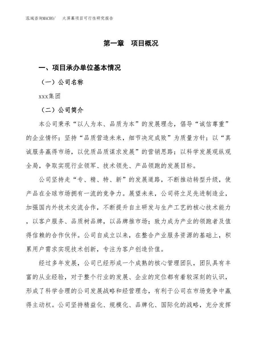 大屏幕项目可行性研究报告（总投资5000万元）（23亩）_第4页