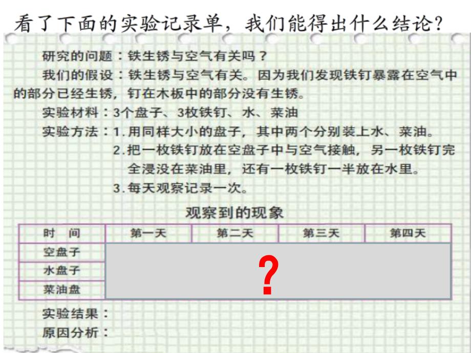 六年级下册科学课件 -2.7 控制铁生锈的速度｜教科版(共20张PPT)_第3页