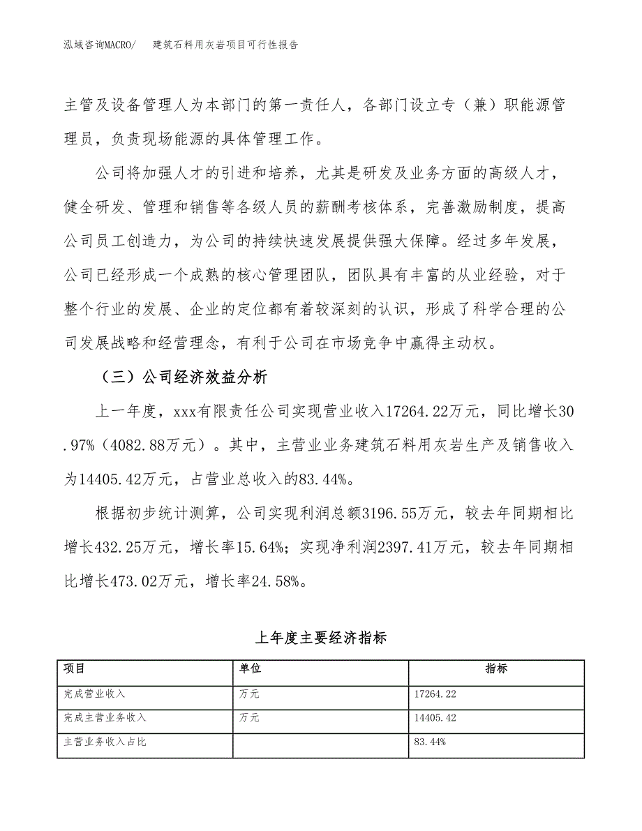 建筑石料用灰岩项目可行性报告(招商引资).docx_第4页