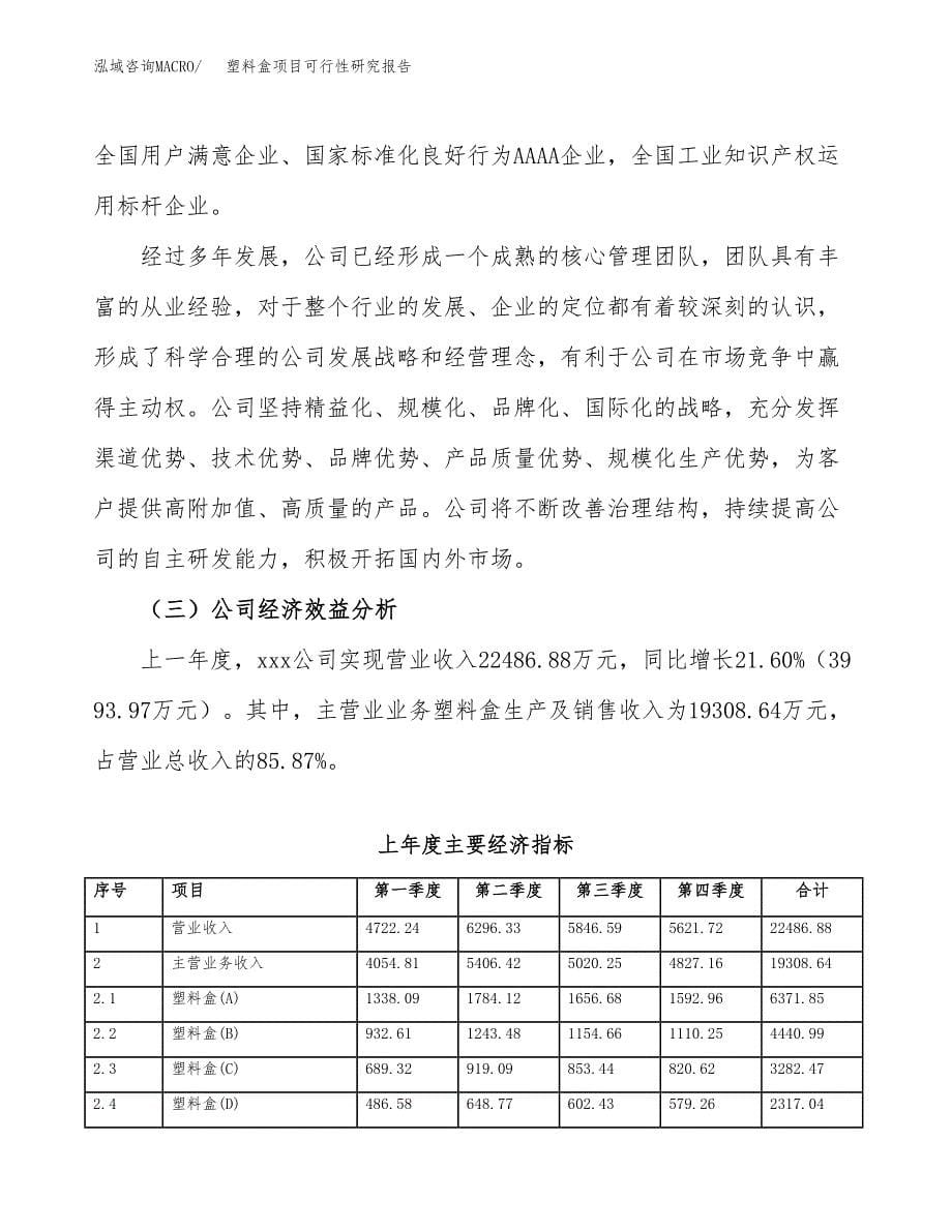 塑料盒项目可行性研究报告（总投资16000万元）（67亩）_第5页