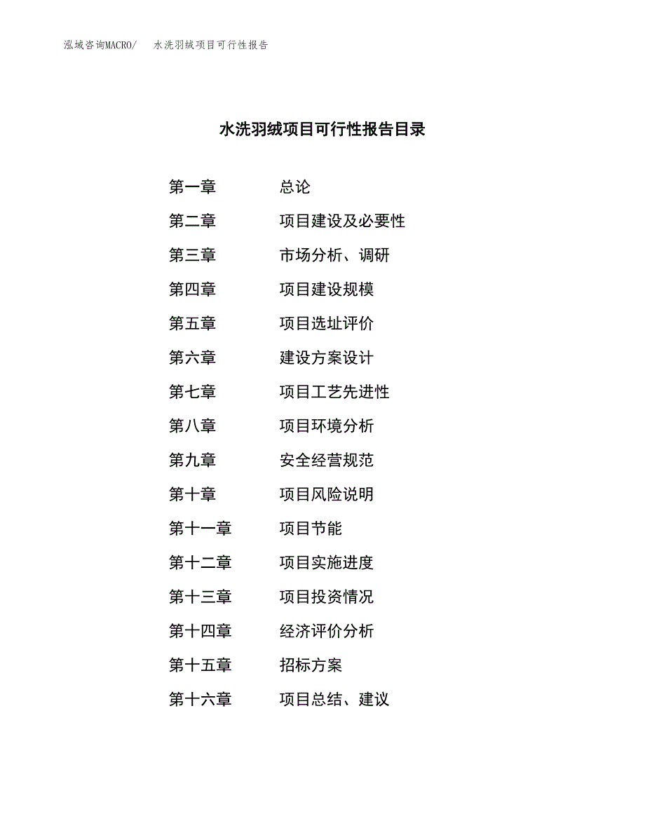 水洗羽绒项目可行性报告(招商引资).docx_第2页