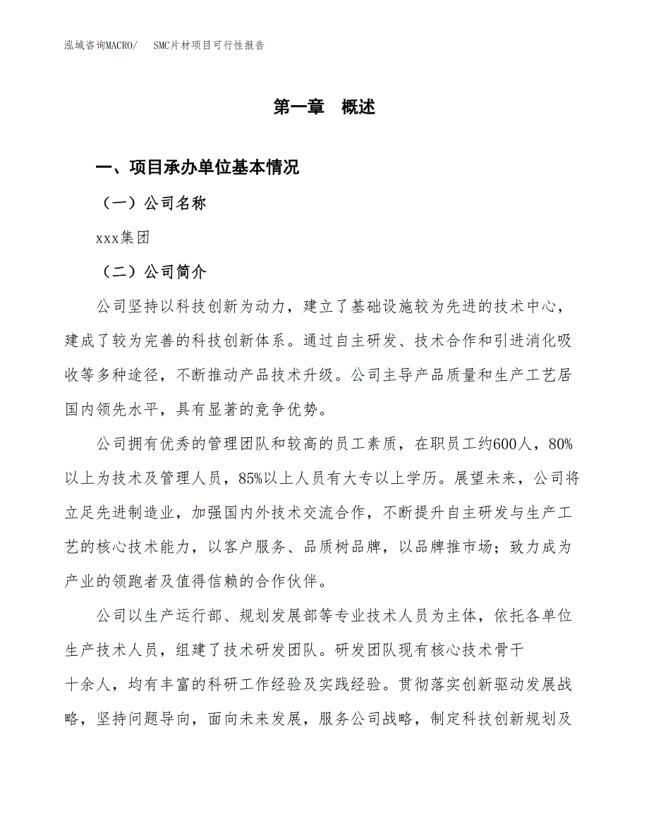 SMC片材项目可行性报告(招商引资).docx_第3页
