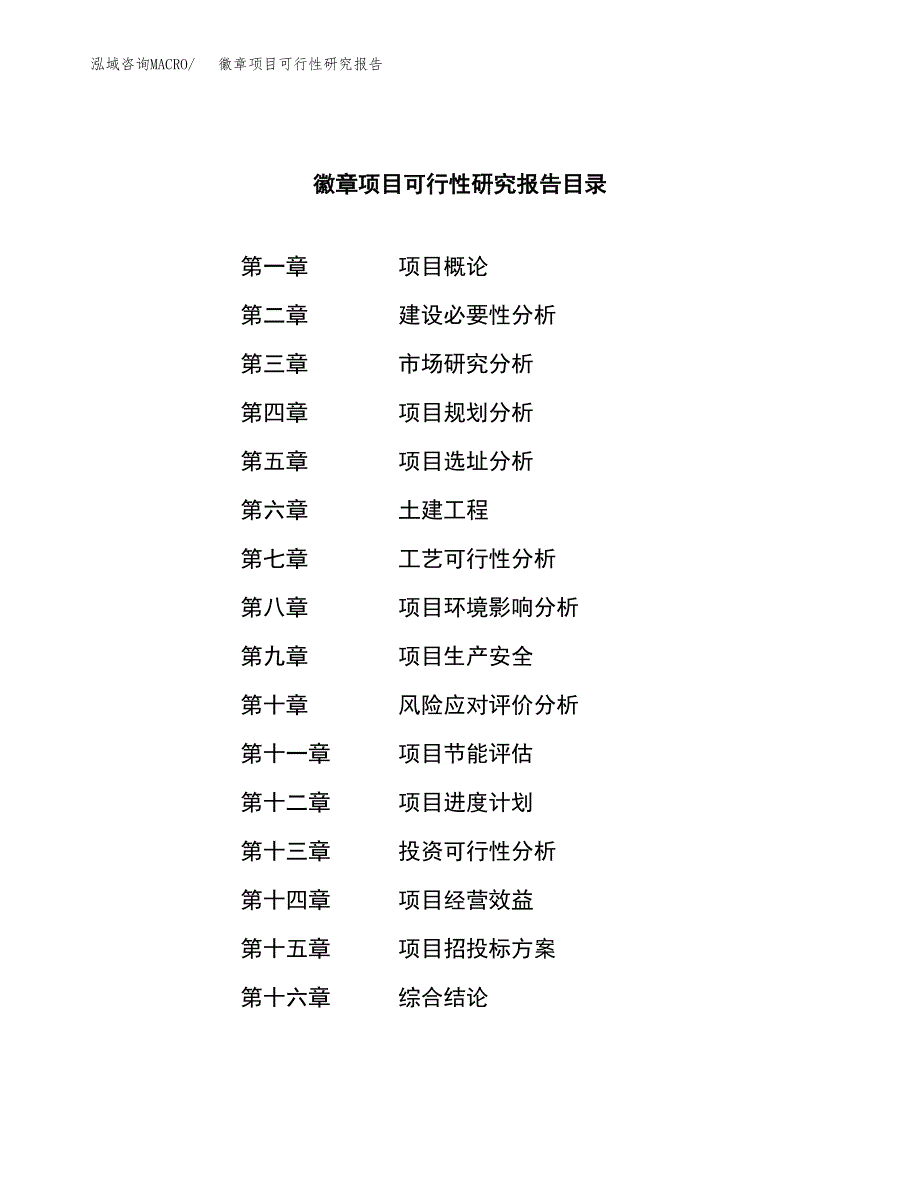 徽章项目可行性研究报告（总投资8000万元）（40亩）_第3页