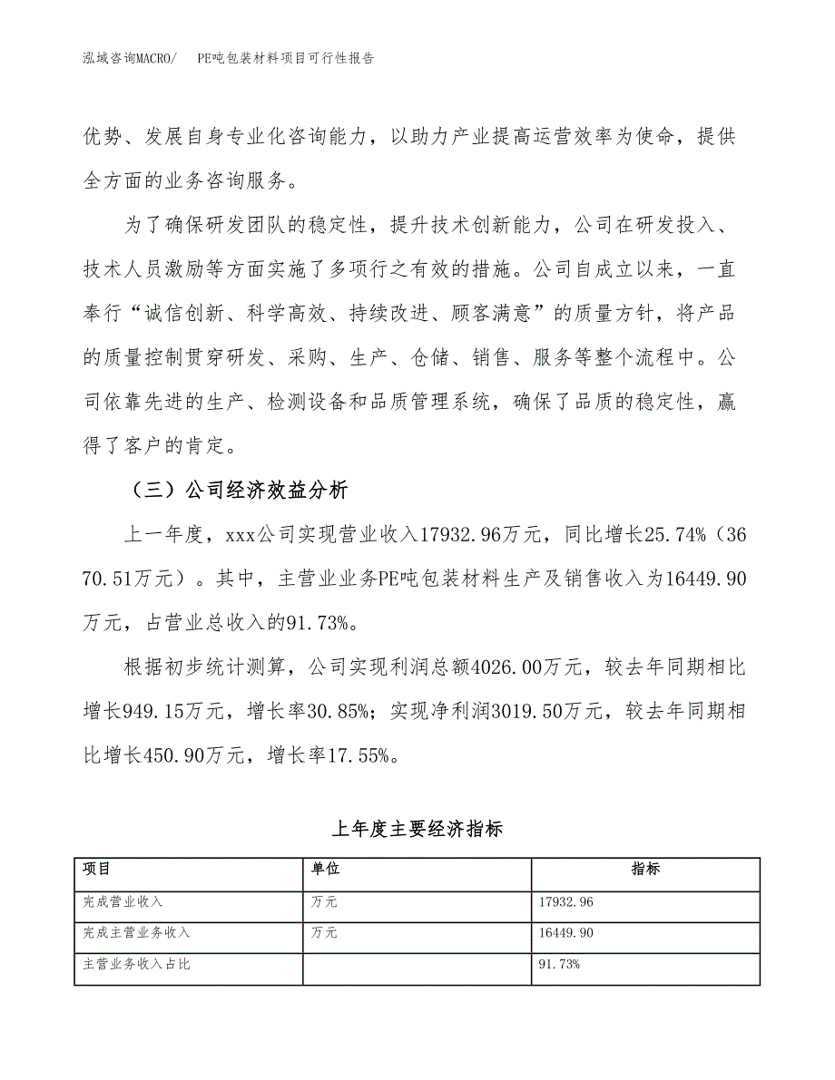 PE吨包装材料项目可行性报告(招商引资).docx_第4页