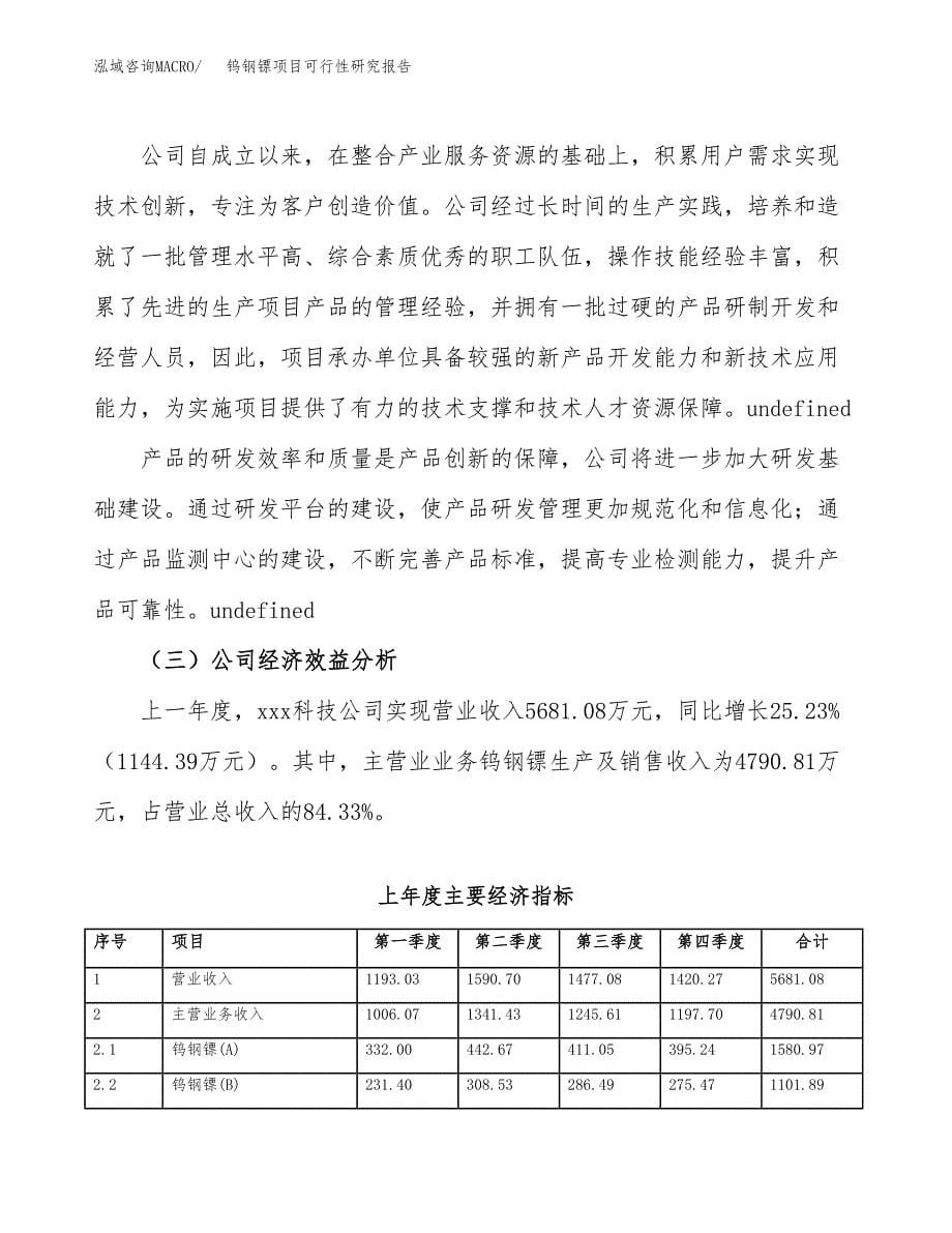 钨钢镖项目可行性研究报告（总投资5000万元）（27亩）_第5页