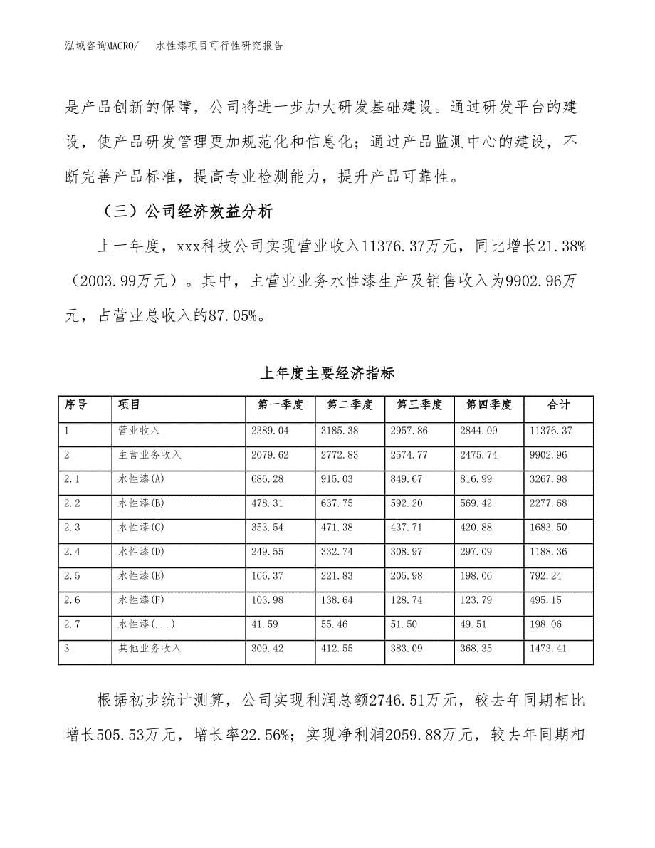 水性漆项目可行性研究报告（总投资6000万元）（24亩）_第5页