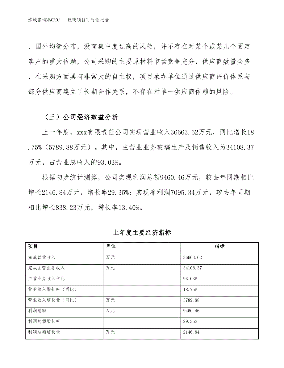 玻璃项目可行性报告(招商引资) (1).docx_第4页