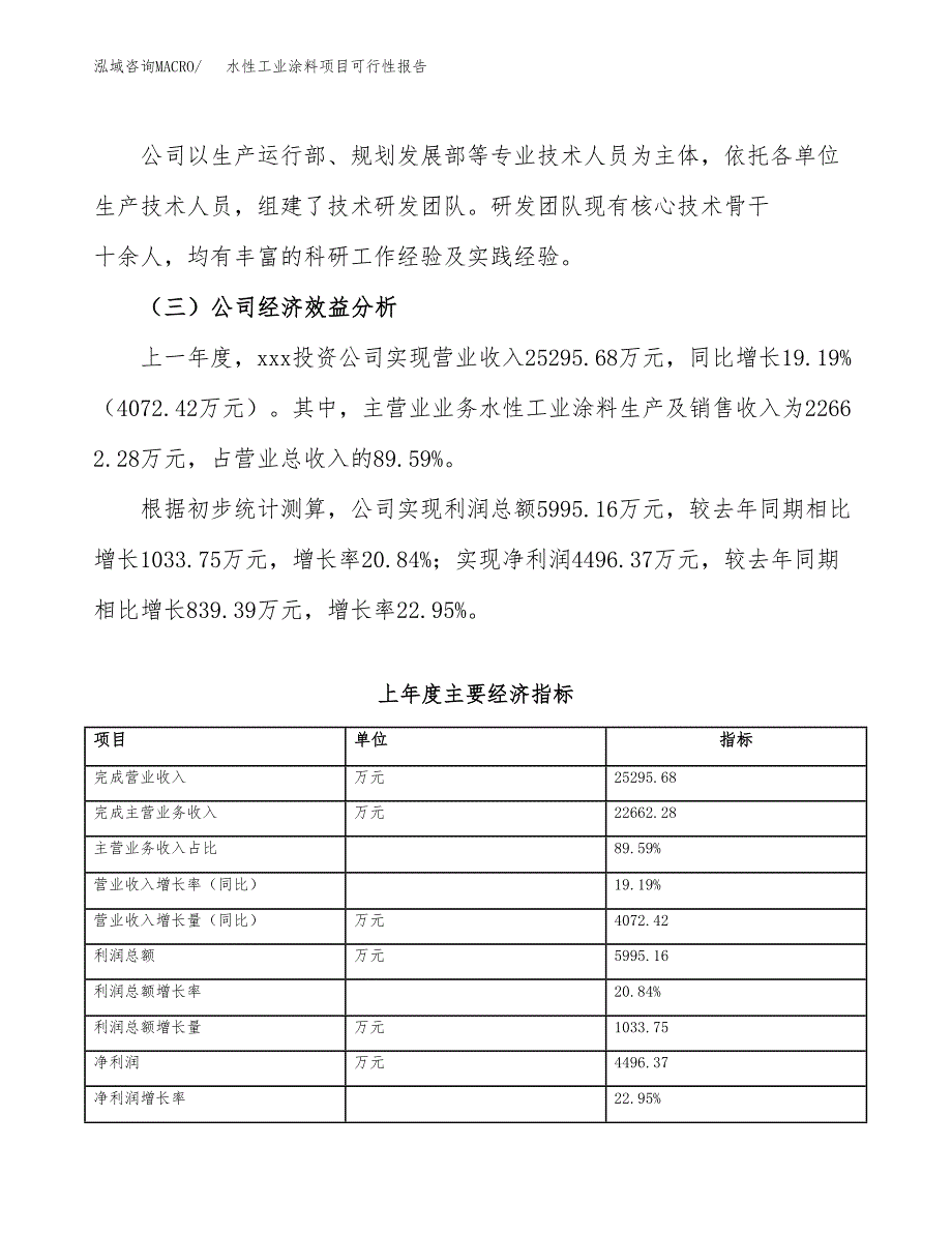 水性工业涂料项目可行性报告(招商引资) (1).docx_第4页